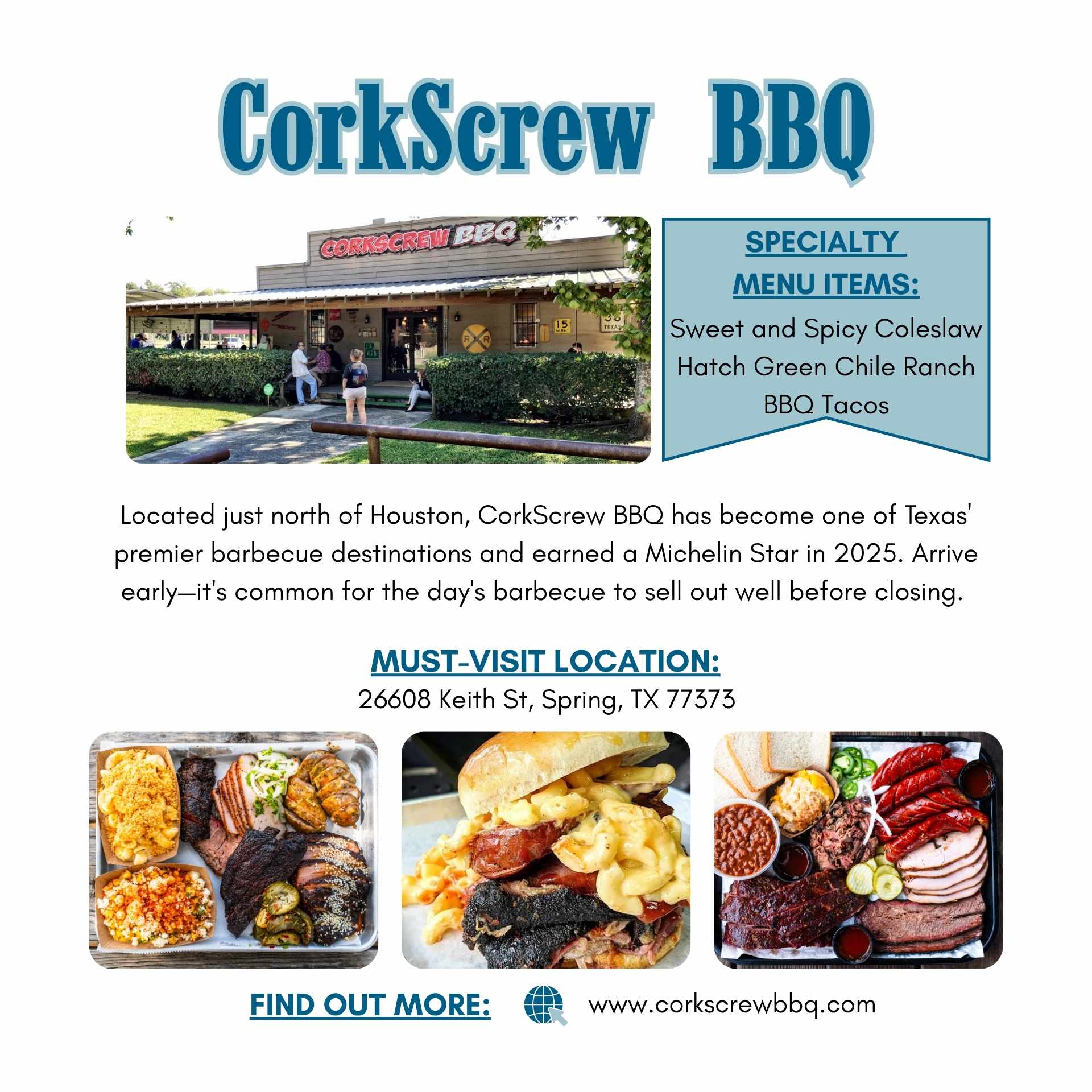 Corkscrew BBQ